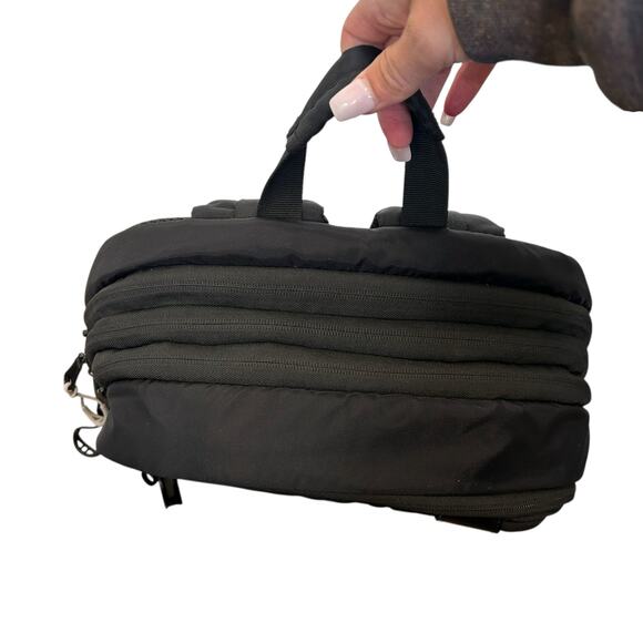 Duchamp London Black Getaway Expandable Backpack - Picture 5 of 6